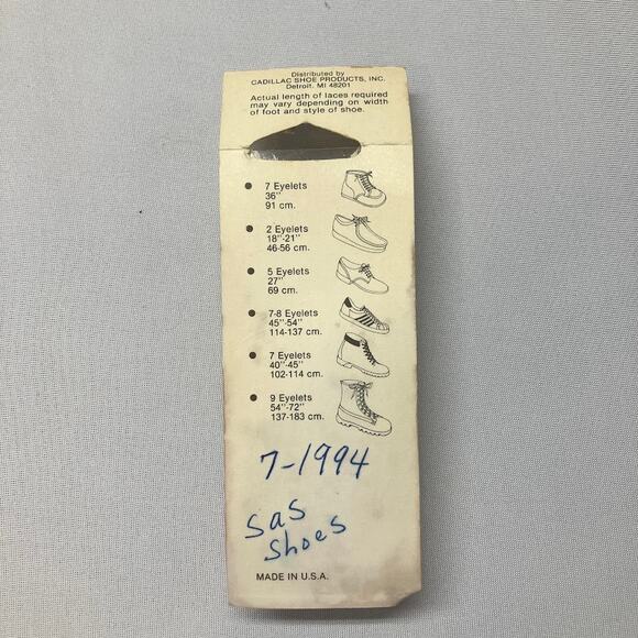 VTG Shoe Laces (Lot of 8 pairs) Assorted Dress Athletic Boot Laces - Picture 7 of 10